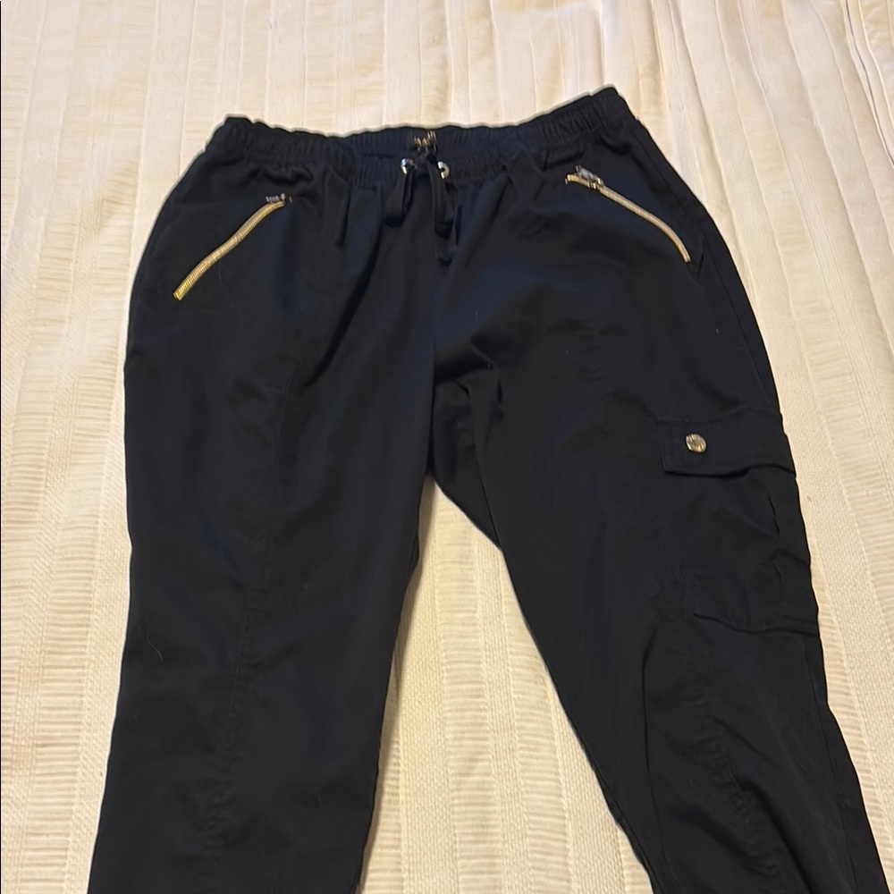 Women's Scrub Pants medium black like new